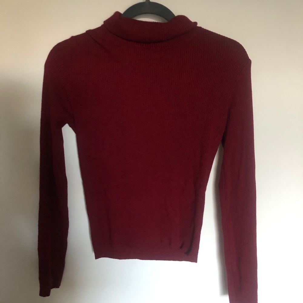Brandy Melville red turtleneck